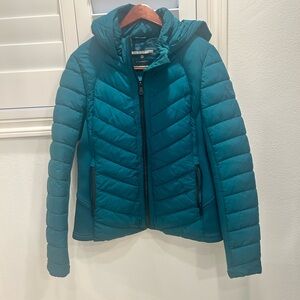 Bernardo Deep Teal Puffer Jacket